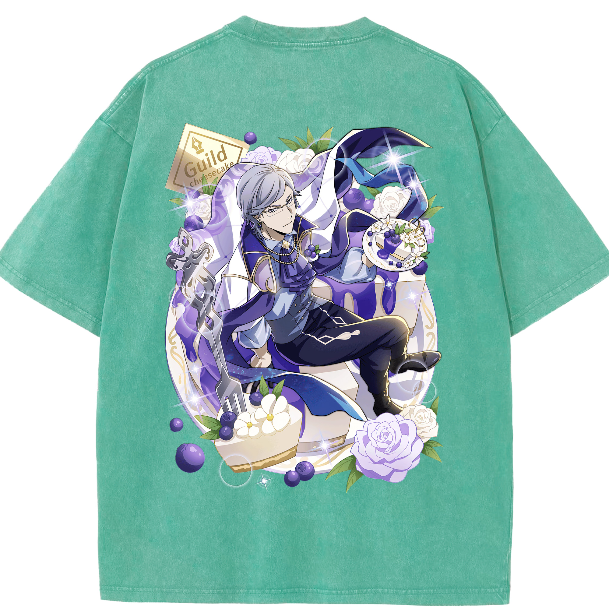 （画像用） 文豪ストレイドッグス Bungo Stray Dogs 綿100% ヴィンテージ風 半袖Tシャツ（背面プリント）